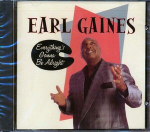 廃盤 R＆B SOUL Earl Gaines Everything's Gonna Be Alright　アール・ゲインズ　