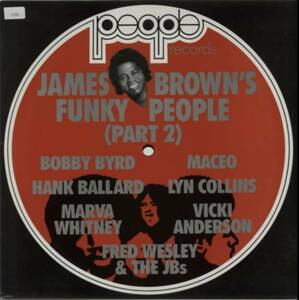廃盤 R＆B SOUL James Brown James Brown's Funky People (Part 2)　JBファミリーの重要曲を集めた名作 黄金のファンク・クラシック