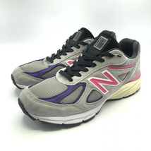 【中古】New Balance × KITH M990KT4 サイズ27.5cm グレー パープル ニューバランス キス [240017601306]_画像1