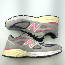 【中古】New Balance × KITH M990KT4 サイズ27.5cm グレー パープル ニューバランス キス [240017601306]_画像5