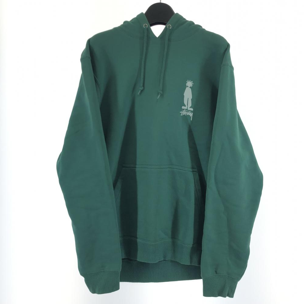 STUSSY シャドーマン スウェット グリーン 90s USA製 USED STUSSY シャドーマン スウェット グリーン 90s USA製 USED