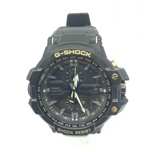 【中古】G-SHOCK GW-A1030A-1AJR 腕時計　ブラックゴールド　ジーショック[240017534029]