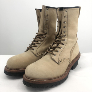 【中古】RED WING 09年製 8211 スエードロガーブーツ サイズUS10(28cm程度) レッドウィング[240017602785]