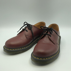 [ б/у ]Dr.Martens 1461 3 отверстие обувь CHERRY RED UK9 Dr. Martens Cherry красный 27cm[240017605933]