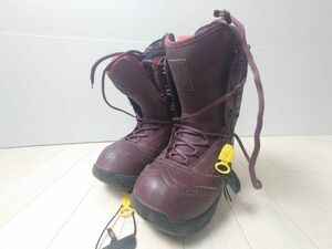 BURTON バートン スノーボードブーツ SABBATH 27.5cm OXBLOOD ウエスタン風デザイン#12SNB8