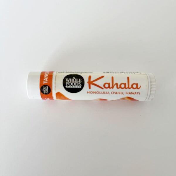 Whole Foods Market・ホールフーズマーケット リップバーム 4.25g・リップクリーム・オレンジ