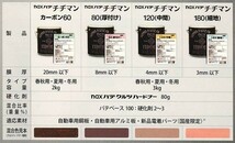 naxパテ　チヂマン80　(厚付け)　春秋用　　容量：ベース3kｇ　硬化剤80ｇセット_画像2