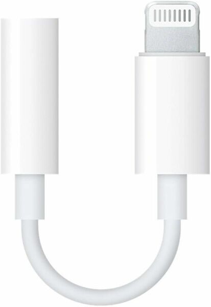 Apple Lightning - 3.5 mmヘッドフォンジャックアダプタ