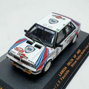 【S2】1/43 ixo RAC015 Lancia Delta Winner M. Carlo 88 ランチア　