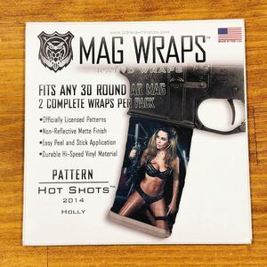 【K1】⑧ US NightVision Mag Wraps マグラップ マガジン用デカール シール 電動ガン 