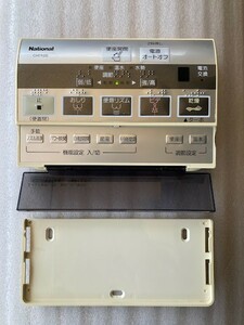 24A12-01 National (Panasonic) CH712S ナショナル 温水便座 クリーンシャワレ用 リモコン 乾電池を入れて通電確認OK 現状品 消費税0円