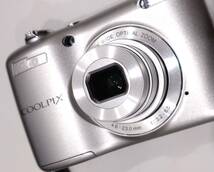 1円～ 現状 動作品 Nikon ニコン COOLPIX L26 コンパクトデジタルカメラ シルバー コンデジ 本体 単三形乾電池式 _画像4