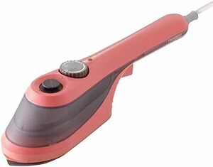  handy iron & steamer clothes steamer iron bacteria elimination . smell wide steam coral pink SA-4097P