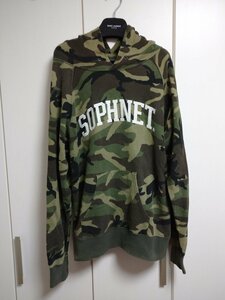 ソフネット SOPHNET. パーカー ロゴパーカー 迷彩柄 カモフラ L SOPH-167048 ZEIZOEMH