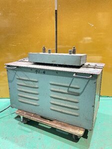 【1円スタート！】メーカー型式不明 ロール成形機 ダクトロール機 ハゼ折り 建築鈑金 100V 動作良好