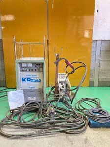 【1円スタート！】パナソニック 半自動溶接機 YD-350KR2 + ワイヤ送給装置 YW-35KB3 動作良好