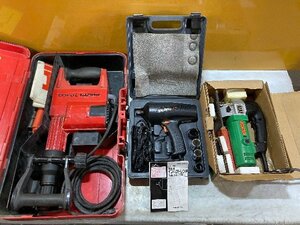 【1円スタート！】HILTI ハンマドリル TP400 / BAL 電動インパクトレンチ / 日立 電子ジグソー CJ65V 動作良好