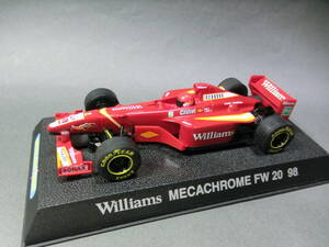 Wiliams MECACHROME FW20 1998 F1 TEAM SCALEXTRIC 1/32 ウイリアムズ　スケーレックストリック　