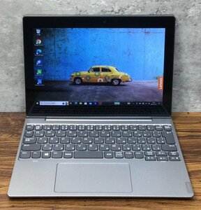 1円～ ●LENOVO IdeaPad D330 2in1 / Celeron Ｎ4000 (1.10GHz) / メモリ 4GB / eMMC 64GB / 10.1型 WXGA (1280×800) / Win10 Pro 64bit