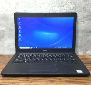 1円～ ●DELL Latitude 5280 / Core i3 7100U (2.40GHz) / メモリ 8GB / HDD 500GB / 12.5型 HD (1366×768) / Windows10 Pro 64bit