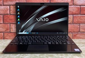 1円～ ●SONY VAIO Pro PJ / Core i5 8265U (1.60GHz) / メモリ 8GB / SSD 256GB / 12.5型 フルHD (1920×1080) / Windows10 Pro 64bit