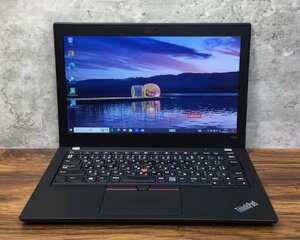 1円～ ●LENOVO ThinkPad A285 / Ryzen 5 PRO 2500U (2.00GHz) / メモリ 8GB / SSD 128GB / 12.5型 HD (1366×768) / Windows10 Pro 64bit