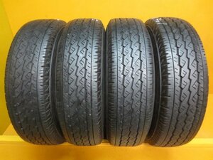 ☆スピスタ☆タイヤ　ブリヂストン　V600　195/80R15　107/105LT　4本　中古　15T1761　19