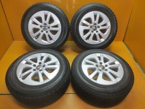 ☆スピスタ☆スタッドレスセット　トヨタ純正　50プリウス　195/65R15　6.5J　+40　100-5　4本　R151468ST　中古　14