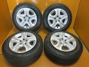 ☆スピスタ☆スタッドレスセット トヨタ純正 スチール 鉄 ハリアー ヴァンガード RAV4 225/65R17 6.5J +35位 114.3-5 4本 R17861ST 中古 18