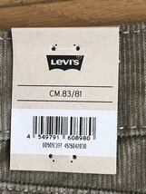 Levi's 505 REGULAR RINSE TIMBERWORLF 14W CORDUROY W33 L32_画像8
