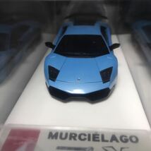 国内20台限定 入手困難 EIDOLON メイクアップ アイドロン 1/43 EM336O Lamborghini Murcielago LP670-4 SV 2009 Blu Cepheus ムルシエラゴ_画像5