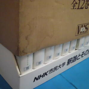 K 【VHS再生未確認、※テキストなし】 「NHK市民大学 釈迦とその弟子たち 全12巻」の画像5