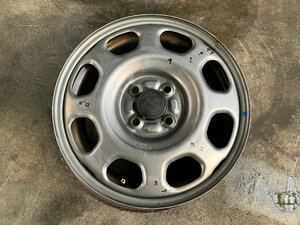 スズキ　ハスラー MR31S MR41S　スチールホイール　15 4.5J　グレー　1本/ スチールホイル 鉄 スチール ホイール ホイル MR31 MR41