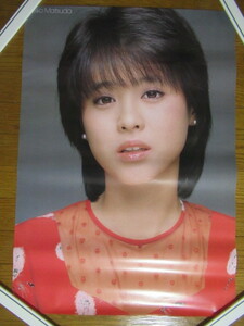 当時物 松田聖子 ポスター 51.5cm×72.5cm CBS SONY 篠山紀信 非売品 