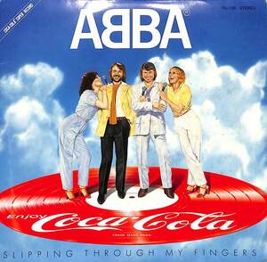 C00189642/EP/アバ(ABBA)「Slipping Through My Fingers (1981年・PD-105・ピクチャーレコード・委託制作盤・ノヴェルティ・非売品・コカ