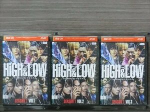 HiGH&LOW THE MOVIE1 全3巻セット DVD※同梱12枚迄OK！4a-3401