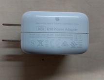 ●中古【動作確認済み】　Apple 純正 USB POWER ADAPTER 10W USBアダプタ 電源アダプタ A1357 iPad iPhone アップル(T14-MR59)_画像2