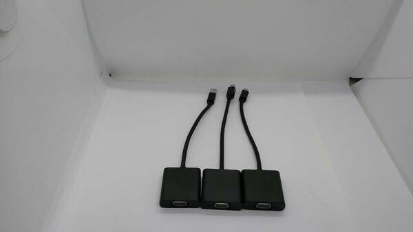 ●エレコム Mini DisplayPort-VGA変換アダプタ ブラック ADMDPVGABK　3個セット