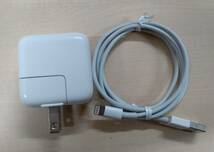 ●中古【動作確認済み】　Apple 純正 USB POWER ADAPTER 10W USBアダプタ 電源アダプタ A1357 iPad iPhone アップル(T14-MR59)_画像1