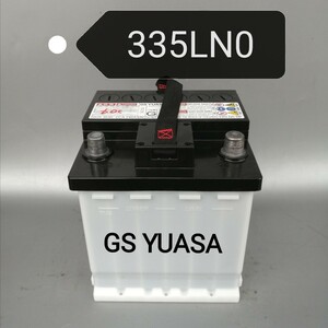 【中古204 送料込み】GSユアサ/335LN0/バッテリー/沖縄、離島エリア不可/ハイブリッド車補機用など/欧州規格/GS YUASA