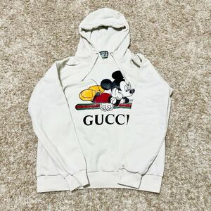 人気★ GUCCI グッチ ディズニーコラボ プルオーバーパーカー ミッキー 男女兼用