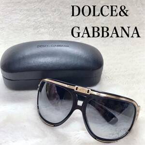 極美品 DOLCE&GABBANA ティアドロップ サングラス DG6045 ドルチェ&ガッパーナ