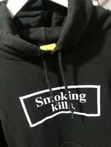 FR2 エフアールツー Smoking kills Hoodie パーカー サイズXL ブラック　FK_画像2