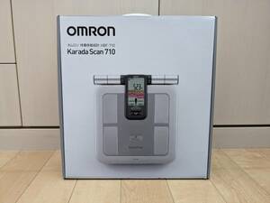 新品未使用品 オムロン OMRON 体重計 体重体組成計 カラダスキャン Karada Scan HBF-710-J HBF-710 HBF710