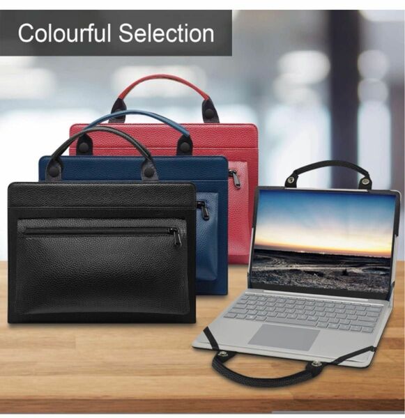 【大セール】保護ケース + ポータブルバッグ 13インチ MacBook Air ブラック