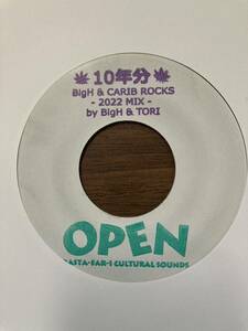 10年分-BIG H,CARIB ROCKS Japanese roots reggae レゲエ クラブ OPEN