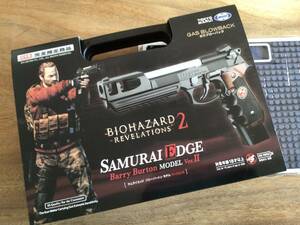 東京マルイ　SAMURAI EDGE バリーバートンVer.II 完全限定　新品未使用品　おまけ付き　サムライエッジBIOHAZARD バイオハザード　カプコン