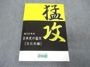 VR05-069 研伸館 高3日本史 日本史の猛攻 文化史編 テキスト 未使用 10m0C