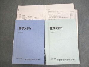 VS12-093 駿台 国公立大学理系 数学XBh テキスト通年セット 2017 計2冊 43M0D