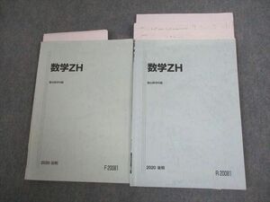 VT11-062 駿台 国公立大学理系コース 数学ZH テキスト通年セット 2020 計2冊 18S0C